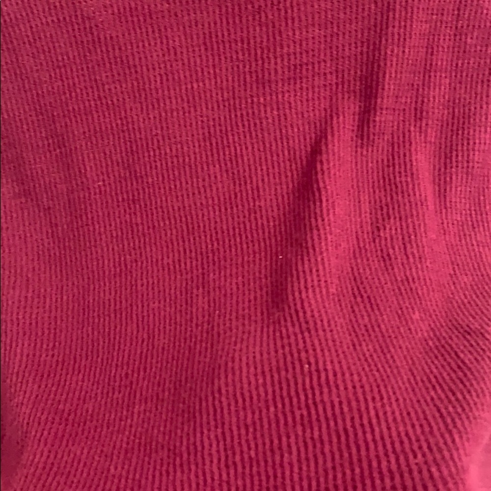 TNA Raspberry Colored Flowy Knit Top - Picture 2 of 2